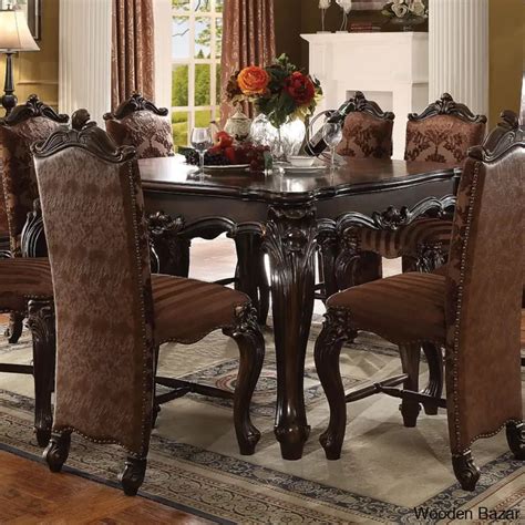 Best Benjamin 8 Seater Dining Table Set With Square Leg Table - Wooden ...