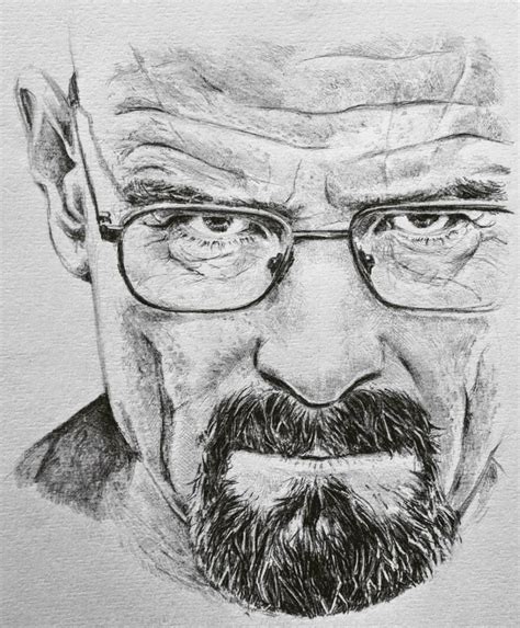 Walter White Heisenberg Sketch Download Walter White Heisenberg