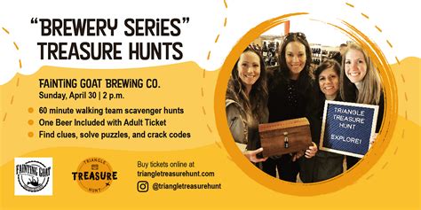 Fainting Goat Brewing Co. Downtown Fuquay Team Treasure Hunt, Fainting ...