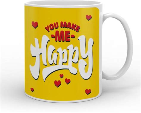indigifts Decorative Gifts Love Theme Designs Ceramic Coffee Mug Price ...