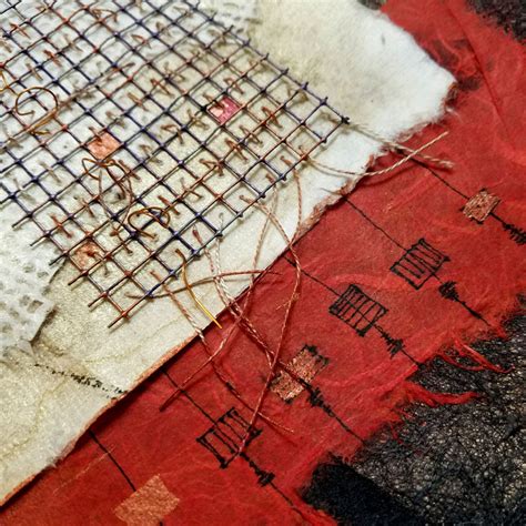 Escape – detail – Connie Stover Mixed Media - Connie Pickering Stover