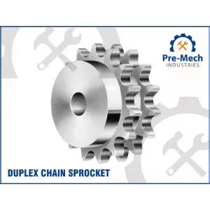 Industrial Duplex Chain Sprocket - Pre-Mech Industries