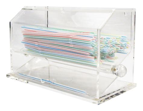 Clear Acrylic Straw Dispenser - LionsDeal