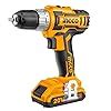 INGCO POWERTOOLS & HANDTOOLS Cordless Drill machine with 2 Pcs Battery ...