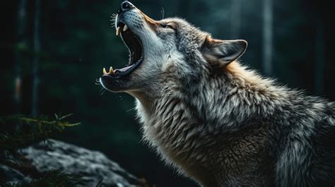 Image result for Wolves Howl at Night