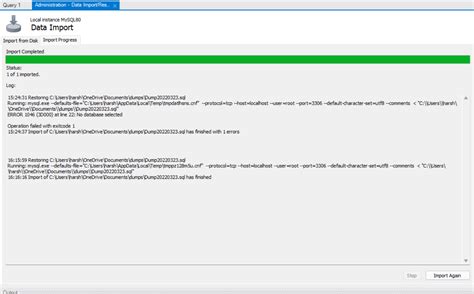 How to Restore Database in MySQL 的图像结果