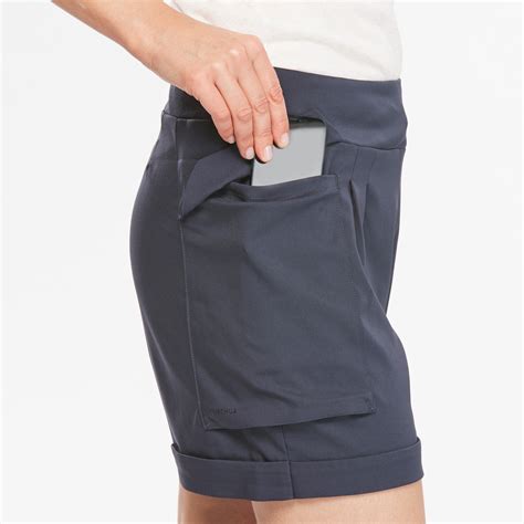 Women’s hiking shorts, NH500 Regular - Blue