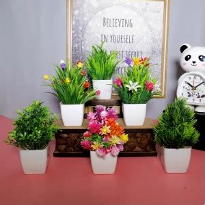 MODO Artificial Plants with Pot for Living Room Decor Bonsai Wild ...