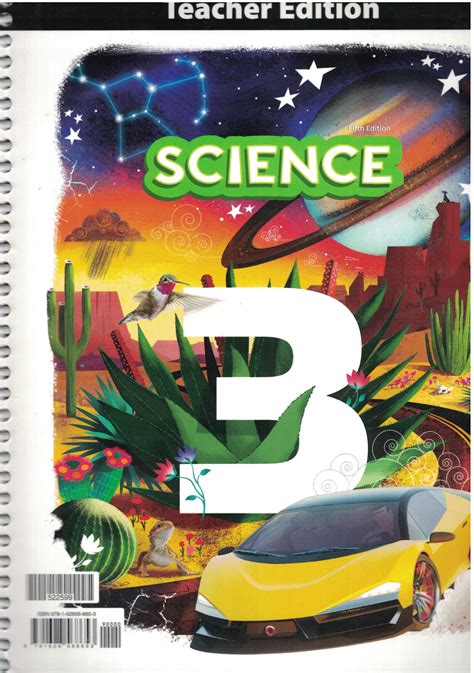 BOB JONES SCIENCE TE - Second Harvest Curriculum