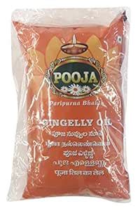Pooja Gingelly Oil, 1 Liter : Amazon.in: Grocery & Gourmet Foods