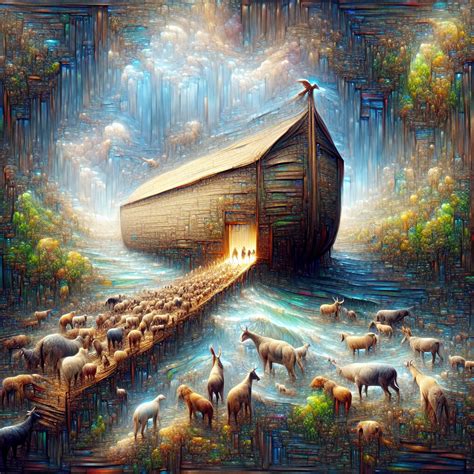 Genesis 7:15 Artwork | Bible Art