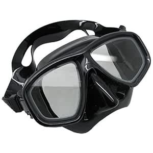 Scuba Choice Black Diving Dive Snorkel Mask Nearsighted Prescription RX ...