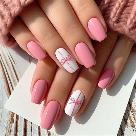 Pink nail art designs | Cute simple nails, Pretty nails, Day nails
