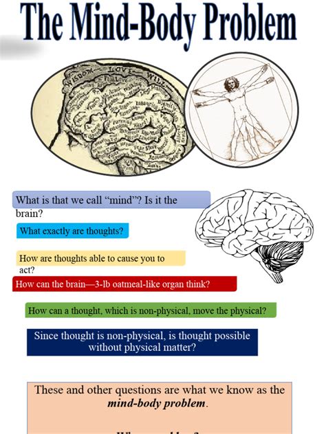 Image result for The Mind Body Problem Explained