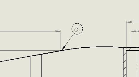 Image result for SolidWorks Tangent Symbol