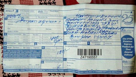 [Resolved] DTDC Courier & Cargo — tracking update is wrong | 1814738