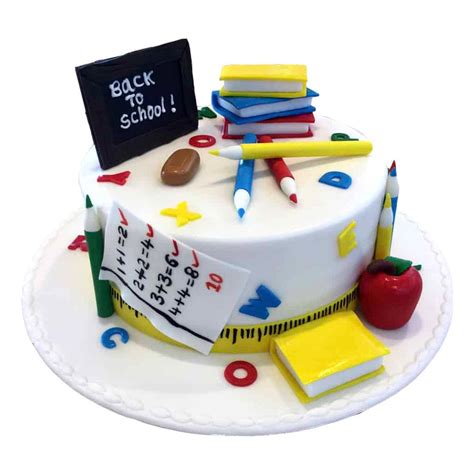 Welcome Back to School Cake– Mister Baker