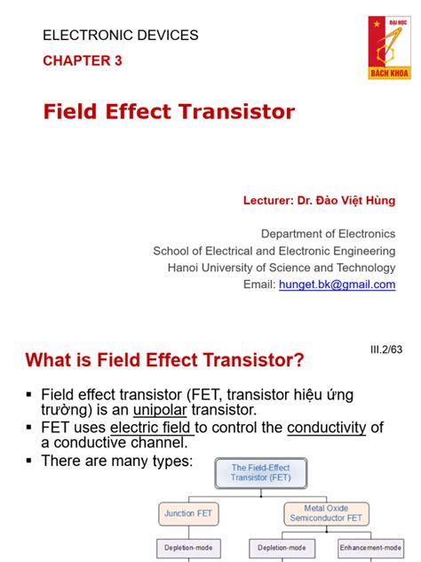 Image result for Field-Effect Transistor Tutorial