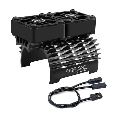 RC Motor Cooling Fans Surpass Hobby Twin 30mm RC Car Motor Fan with ...