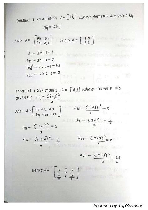 Unacademy Class 12 Maths Matrices 的图像结果