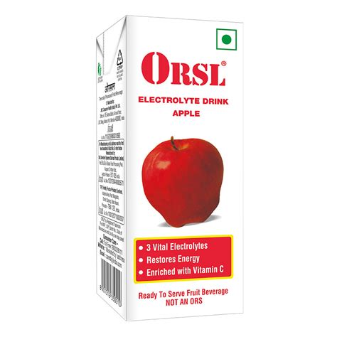 Buy ORSL Electrolyte Apple Drink | 19 Minutes Delivery | Apollo Pharmacy
