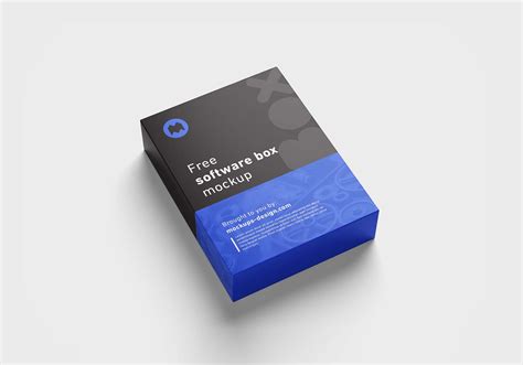 Free Software Box Mockup (PSD)