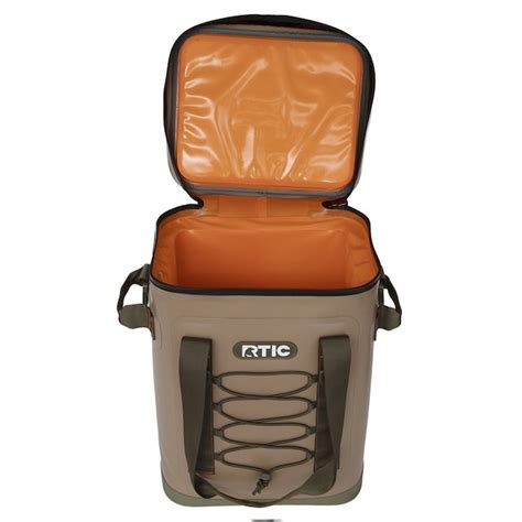 RTIC Outdoors Backpack Tan 20 Cans Insulated Backpack Cooler 14093 at ...