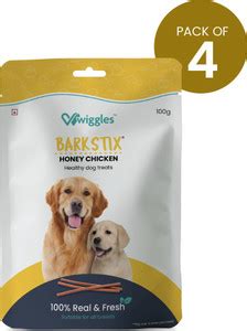 Wiggles Barkstix Dog Treats for Training Adult Puppies, 400g - Soft ...