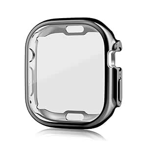 AMiRITE ABS021 49mm TPU Silicone Watch Case Cover with Screen Protector ...