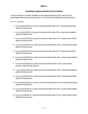 Image result for Compound Interest Example Question