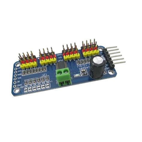 16-Channel 12-bit PWM/Servo Driver I2C interface PCA9685 for Arduino ...