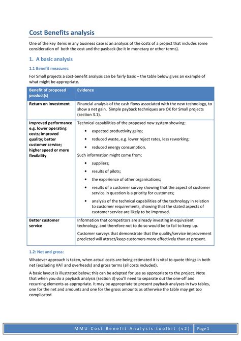 25+ Cost Analysis Examples to Download