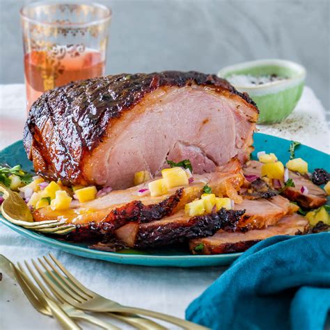Honey-glazed gammon with pineapple salsa | Recipes | Pick n Pay