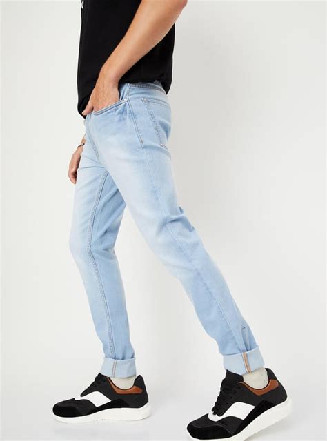 Buy Men Washed Skinny Fit Jeans Online at just Rs. 999.0 ...