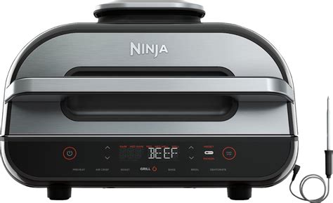Ninja Foodi Smart XL 6 in 1 Indoor Grill with 4 qt Air Fryer, Roast ...