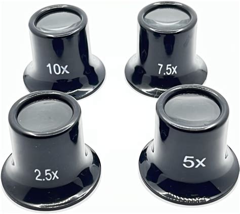 Plastic Eye Loupe Loop Magnifier Magnifying Glass for Watchmakers ...