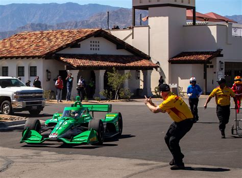Race day of the IndyCar $1 Million Challenge in Thermal, California