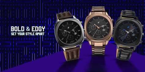 Buy Online Fastrack Kronos Chronograph Black Dial Black Leather Strap ...