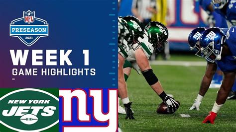 Preseason - New York Giants at New York Jets, MetLife Stadium, East ...