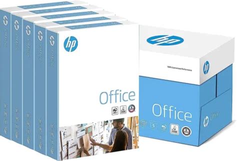 HP Office A4 White Paper 80gsm Printer Copier Reams India | Ubuy
