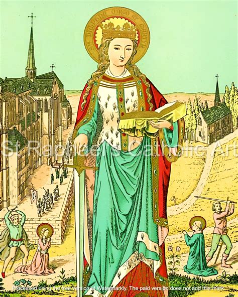Saint Dymphna Patron Saint Nervous Disorders Anxiety Catholic - Etsy