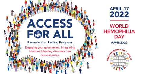 World Hemophilia Day 2022 observed globally on 17th April