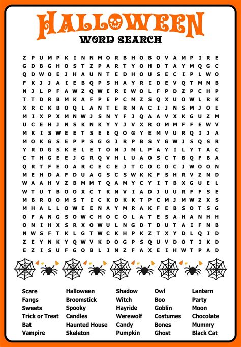 15 best halloween word search printable pdf for free at - Artofit