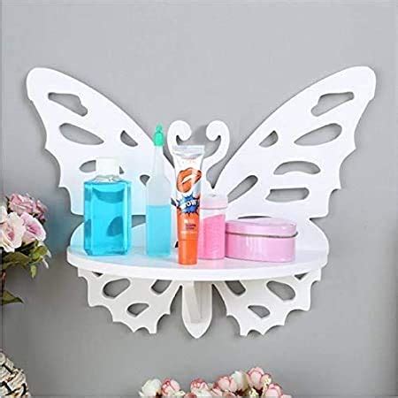 ANB Enterprises Wall Shelf Butterfly Shape Shelves Wall Decor Hanging ...