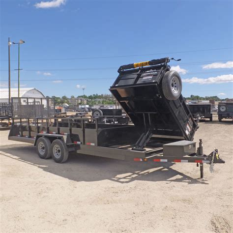 Snake River Trailer Co - Mow-Pro Dump Trailer Models