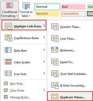Image result for Excel Conditional Formatting for Duplicates Ulternating Color