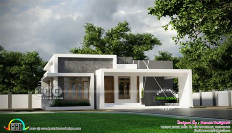 Modern Single Floor House Design India