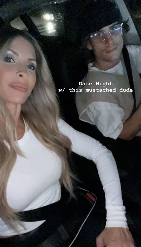 Why does she have to say date night with her teenaged son? It’s so ...