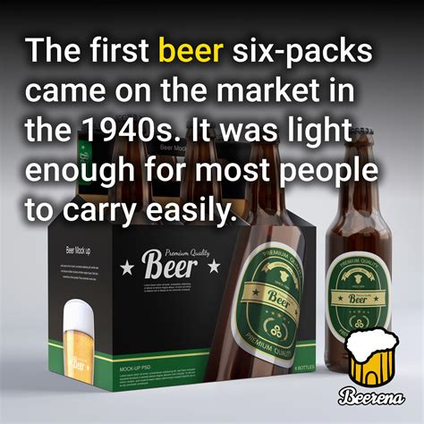 The first beer six-packs | Beerena