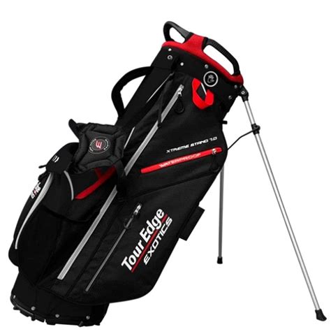 Tour Edge Exotics Xtreme Stand 7.0 Bag-Black (Model: UBAE7SB01 ...
